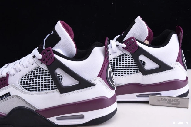 Rep TB JORDAN AIR 4 PSG SAINT-GERMAIN CZ5624-100 RETRO PARIS 0801